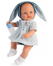 Lutka Asi - Beba Alex, sa šeširom sa zečićem, 36 cm