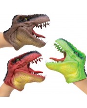 Lutka za ruke Bigjigs - Dinosauri, asortiman -1