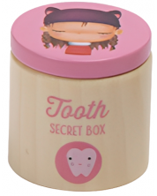 Kutija za zube Eurekakids - ružičasta