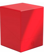 Kutija za kartice Ultimate Guard Boulder Deck Case Solid - Crvena (100+ kom.) -1