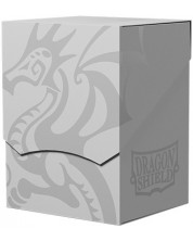Kutija za kartice Dragon Shield Deck Shell - Ashen White (100 komada) -1
