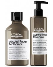 L'Oréal Professionnel Absolut Repair Molecular Set - šampon i serum, 300 + 250 ml -1