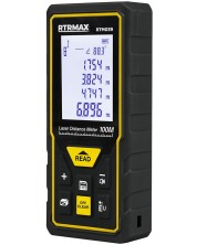 Laserski daljinomjer RTRMAX - 45165, 100 m, 7 funkcija -1