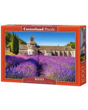 Puzzle Castorland od 1000 dijelova - Polje lavande u Francuskoj