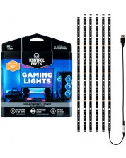 LED traka KontrolFreek - Gaming Lights Kit, RGB, 3,6m, crna -1