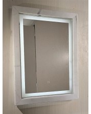 LED Ogledalo za zid Inter Ceramic - ICL 8060WM, 60 x 80 cm, bijeli mramor -1
