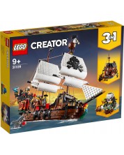 Konstruktor 3 u 1 LEGO Creator – Piratski brod (31109) -1