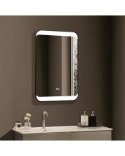 LED Ogledalo za zid Inter Ceramic - ICL 1821, 60 x 90 cm, crno -1