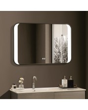 LED Ogledalo za zid Inter Ceramic - ICL 1822, 60 x 90 cm, crno -1