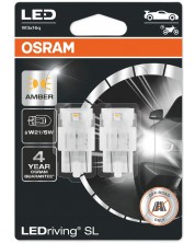 LED Auto žarulje Osram - LEDriving, SL, Amber, W21/5W, 1.9W, 2 komada, žute -1