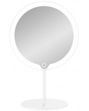 Povećajuće LED ogledalo Blomus - Modo, IP44, 14 x 20 x 34.5 cm, crno -1