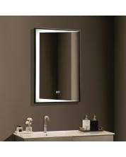 LED Ogledalo za zid Inter Ceramic - ICL 1817, 60 x 90 cm, crno -1
