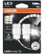 LED Auto žarulje Osram - LEDriving, SL, Amber, WY21W, 1.4W, 2 komada, žute -1