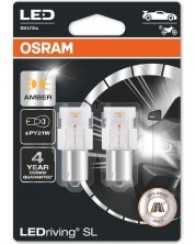 LED žarulje za automobile Osram - LEDriving, SL, Amber, PY21W, 1.3W, 2 komada, žute -1