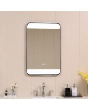 LED Ogledalo za zid Inter Ceramic - ICL 1854, 55 x 85 cm, crno -1