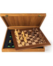 Luksuzni šah Manopoulos - modernistički, orah, 40 x 40 cm -1