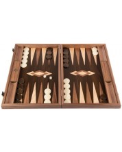 Luksuzni Backgammon od prirodnog orahovog drveta, 48 x 30 cm -1