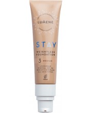 Lumene Mineralna tonska krema Stay, 3 Medium, SPF30, 30 ml -1