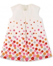 Ljetna pamučna haljinica za bebe Sterntaler - Točkasta, 68 cm, 5-6 mjeseci -1