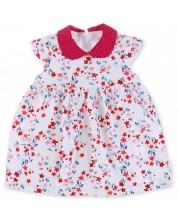 Ljetna pamučna haljinica za bebe Sterntaler - Sa cvjetovima, 86 cm, 12-18 mjeseci -1