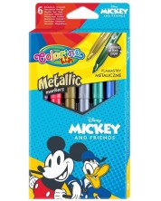 Markeri Colorino Disney - Mickey and Friends, 6 boja -1