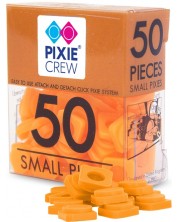 Mali silikonski pikseli Pixie Crew - Narančasti, neon, 50 komada