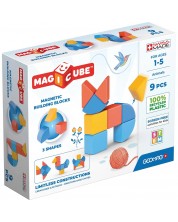 Magnetne kocke Geomag - Magicube Životinje, 9 dijelova -1