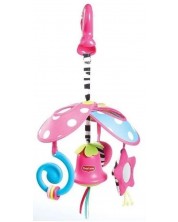 Igračka za bebu Tiny Love Pametna djeca - Ružičasto zvono, Pack & Go Mini Mobile -1