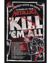 Maxi poster GB eye Music: Metallica - Kill'Em All (Tour 1983) -1