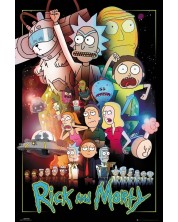 Maxi poster GB Eye Animation: Rick & Morty - Wars -1