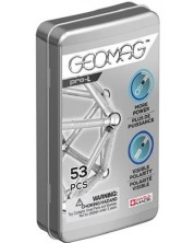 Magnetski konstruktor Geomag - Pro-L Pocket Set, 53 dijela