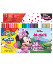 Uljane pastele Colorino Disney - Junior Minnie, 12 boja
