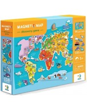 Magnetna igra Dodo - Karta svijeta, 118 dijelova