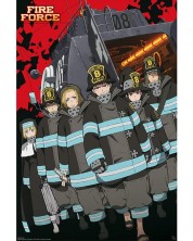 Maxi poster GB eye Animation: Fire Force - Company 8