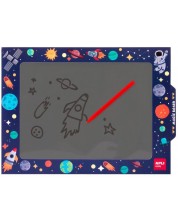 Čarobna ploča s olovkom Apli Kids - Sunčev sustav