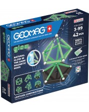 Magnetski konstruktor Geomag - Glow, 42 dijela -1