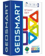 Magnetski konstruktor Smart Games Geosmart - Početni komplet -1