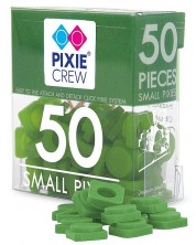 Mali silikonski pikseli Pixie Crew - Tamnozeleni, 50 komada