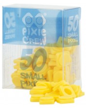 Mali silikonski pikseli Pixie Crew - Žuta, 50 komada