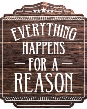 Magnet za hladnjak Gespaensterwald - Everything happens for reason -1