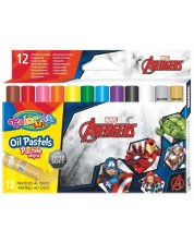 Uljane pastele Colorino - Marvel Avengers, 12 boja