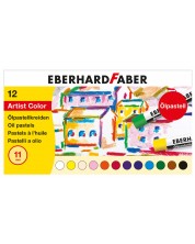 Uljane pastele Eberhard-Faber  - 12 boja