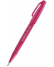 Marker kist Pentel Sign Pen - SES15C, bordo