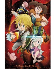 Maxi poster GB eye Animation: The Seven Deadly Sins - Characters
