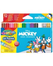 Uljane pastele Colorino Disney - Mickey and Friends, 12 boja -1