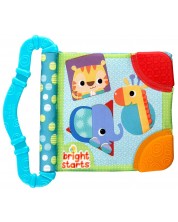 Mekana knjiga Bright Starts - Teethe & Read Toy, Plava -1