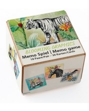 Igra pamćenja Gespaensterwald - Cvjetne i životinjske grafike, 36 kartica