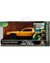 Metalni autić Jada Toys - Transformers, 1977 Chevrolet Camaro T7 Bumblebee, 1:32 -1