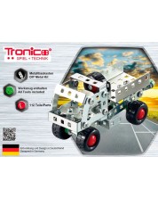 Metalni konstruktor Tronico – Silver serija, vozila, asortiman