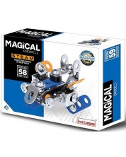 Metalni konstruktor Raya Toys - Magical Model, Svemirski šetač, 59 dijelova